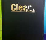 Bìa MENU CLEAR BOOK 20 lá may da cao cấp